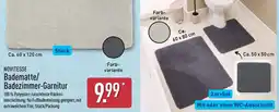Aldi Nord NOVITESSE Badematte/ Badezimmer-Garnitur Angebot