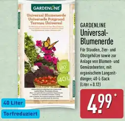 Aldi Nord GARDENLINE Universal Blumenerde Angebot