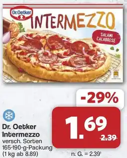Famila Nord West Dr. Oetker Intermezzo Angebot