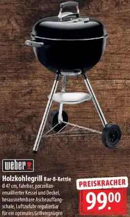 Famila Nord Ost Weber Holzkohlegrill Bar-B-Kettle Angebot