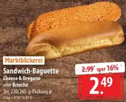 Famila Nord Ost Marktbäckerei Sandwich-Baguette Angebot