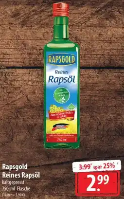 Famila Nord Ost Rapsgold Reines Rapsöl Angebot