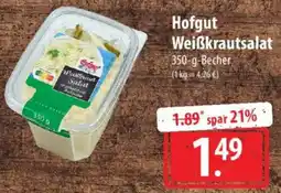 Famila Nord Ost Hofgut Weißkrautsalat Angebot