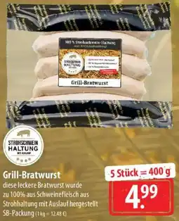 Famila Nord Ost STROHSCHWEIN HALTUNG Grill-Bratwurst Angebot