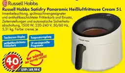 TEDi Russell Hobbs Satisfry Panoramic Heißluftfritteuse Cream 5 L Angebot