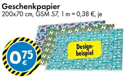 TEDi Geschenkpapier Angebot
