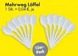 TEDi Mehrweg Löffel Angebot