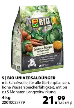 Dehner Bio universaldünger Angebot
