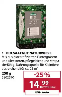 Dehner Dehner bio saatgut naturwiese Angebot