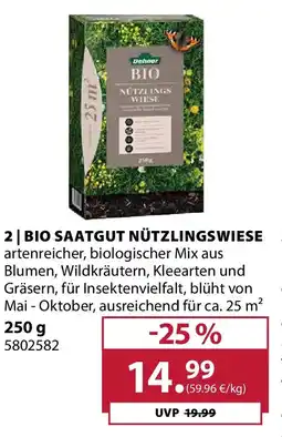Dehner Dehner bio saatgut nützlingswiese Angebot