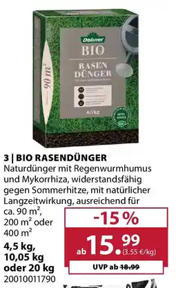 Dehner Dehner bio rasendünger Angebot