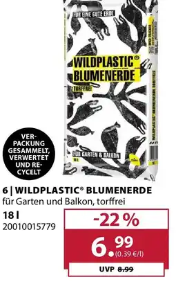Dehner Wildplastic blumenerde Angebot