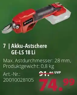 Dehner Einhell Akku-Astschere GE-LS 18 Li Angebot