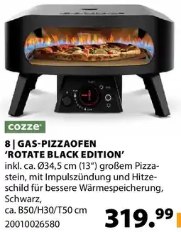 Dehner Cozze gas-pizzaofen 'rotate black edition' Angebot