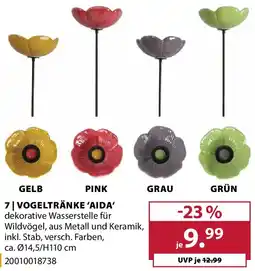 Dehner Vogeltränke 'aida' Angebot