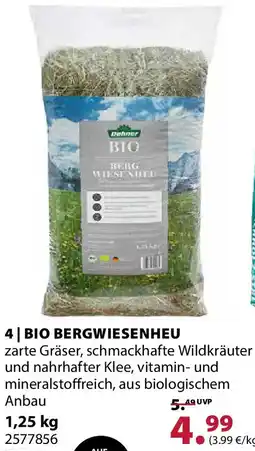 Dehner Dehner Bio bergwiesenheu Angebot