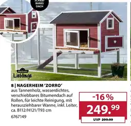 Dehner Dehner Lieblinge Nagerheim 'zorro' Angebot