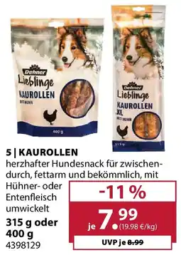 Dehner Dehner Lieblinge Kaurollen Angebot