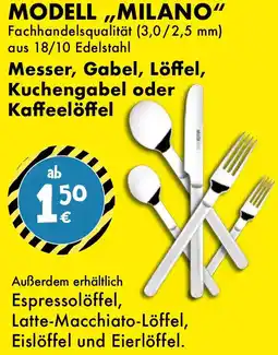 TEDi Messer, Gabel, Löffel, Kuchengabel oder Kaffeelöffel Angebot
