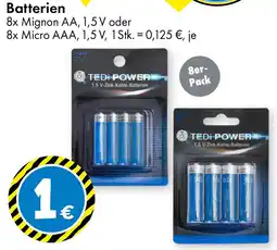 TEDi TEDI POWER Batterien Angebot