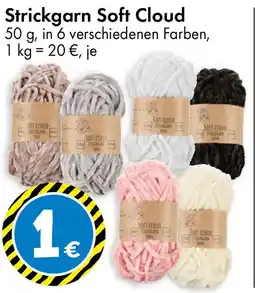 TEDi Strickgarn Soft Cloud Angebot