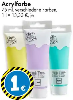 TEDi Acrylfarbe Angebot