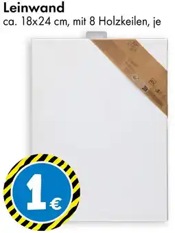 TEDi Leinwand Angebot