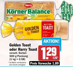 HIT Golden Toast oder Harry Toast Angebot