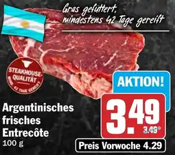 HIT Argentinisches frisches Entrecôte Angebot