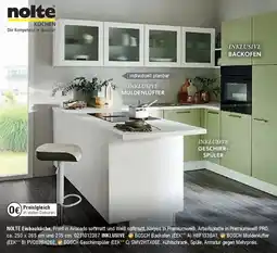 Opti Wohnwelt NOLTE Einbauküche Angebot