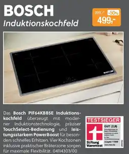 Opti Wohnwelt BOSCH Induktionskochfeld Angebot