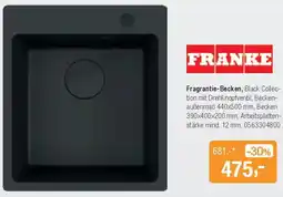 Opti Wohnwelt FRANKE Fragrantie-Becken Angebot