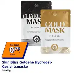 Action Skin Bliss Goldene Hydrogel Gesichtsmaske Angebot