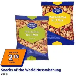 Action Snacks of the World Nussmischung Angebot