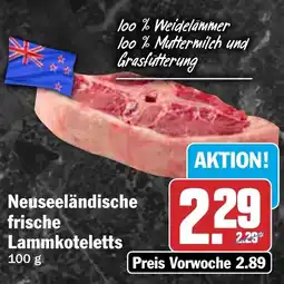 HIT Neuseeländische frische Lammkoteletts Angebot