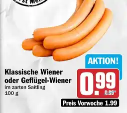 HIT Klassische Wiener oder Geflügel-Wiener Angebot
