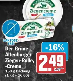 HIT Der Grüne Altenburger Ziegen-Rolle, -Creme Angebot