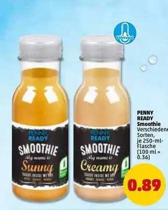 PENNY Penny Ready Smoothie 250ml Angebot