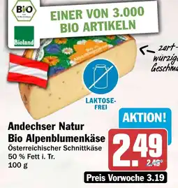 HIT Andechser Natur Bio Alpenblumenkäse Angebot
