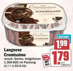 HIT Langnese Cremissimo Angebot
