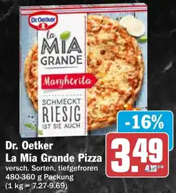 HIT Dr Oetker La Mia Grande Pizza Angebot