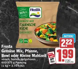 HIT Frosta Gemüse Mix, Pfanne, Bowl oder Kleine Mahlzeit Angebot