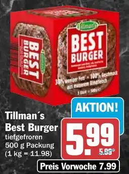 HIT Tillman's Best Burger Angebot
