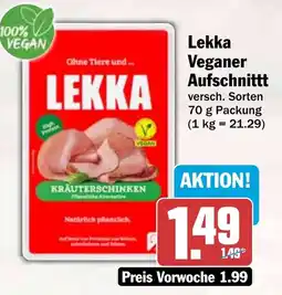 HIT Lekka Veganer Aufschnittt Angebot