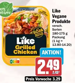 HIT Like Vegane Produkte Angebot