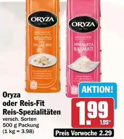 HIT Oryza oder Reis-Fit Reis-Spezialitäten Angebot