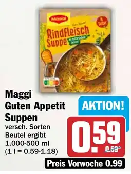HIT Maggi Guten Appetit Suppen Angebot