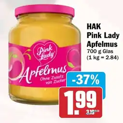 HIT HAK Pink Lady Apfelmus Angebot
