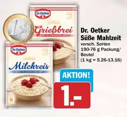 HIT Dr Oetker Süße Mahlzeit Angebot