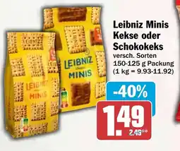 HIT Leibniz Minis Kekse oder Schokokeks Angebot